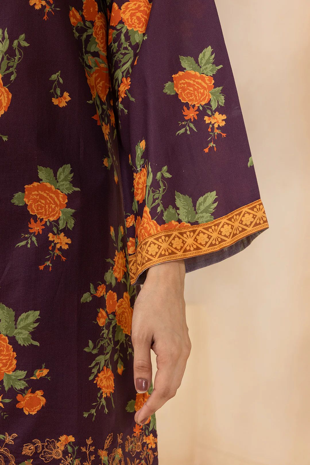 Embroidered Shirt Shalwar - 0601 - Image 5