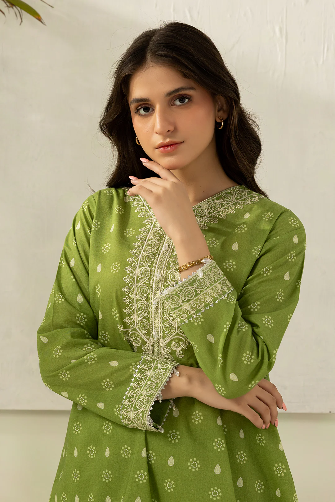 Embroidered Shirt Shalwar - 0603 - Image 4