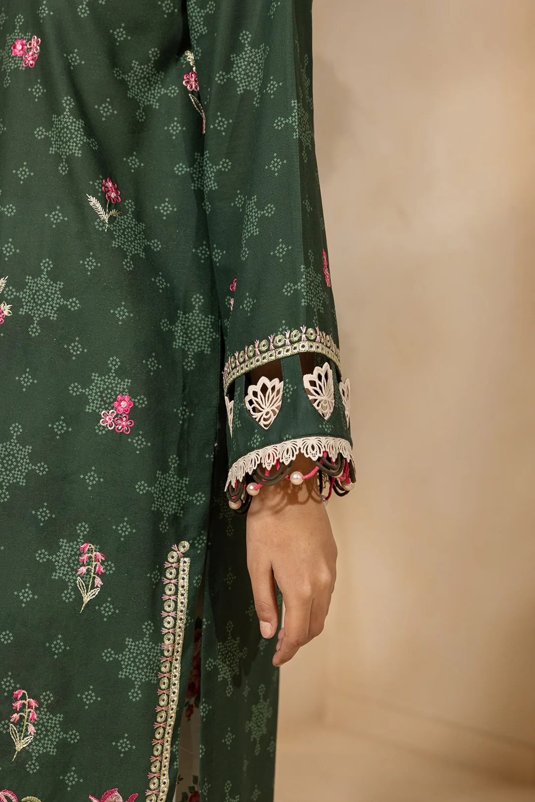 Embroidered Shirt Shalwar - 0604 - Image 5