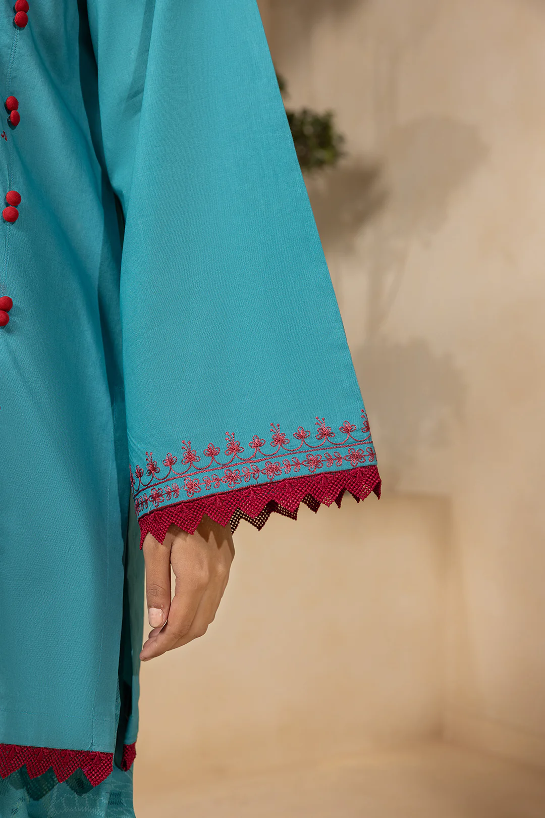 Embroidered Shirt Shalwar - 0672 - Image 6