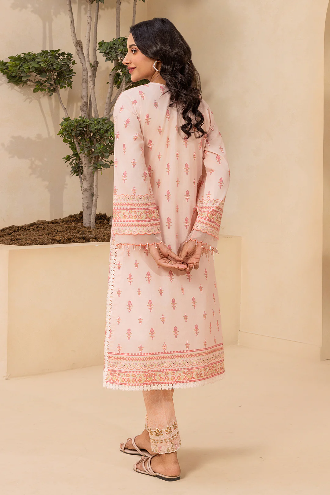 Embroidered Shirt Shalwar - 0674 - Image 8
