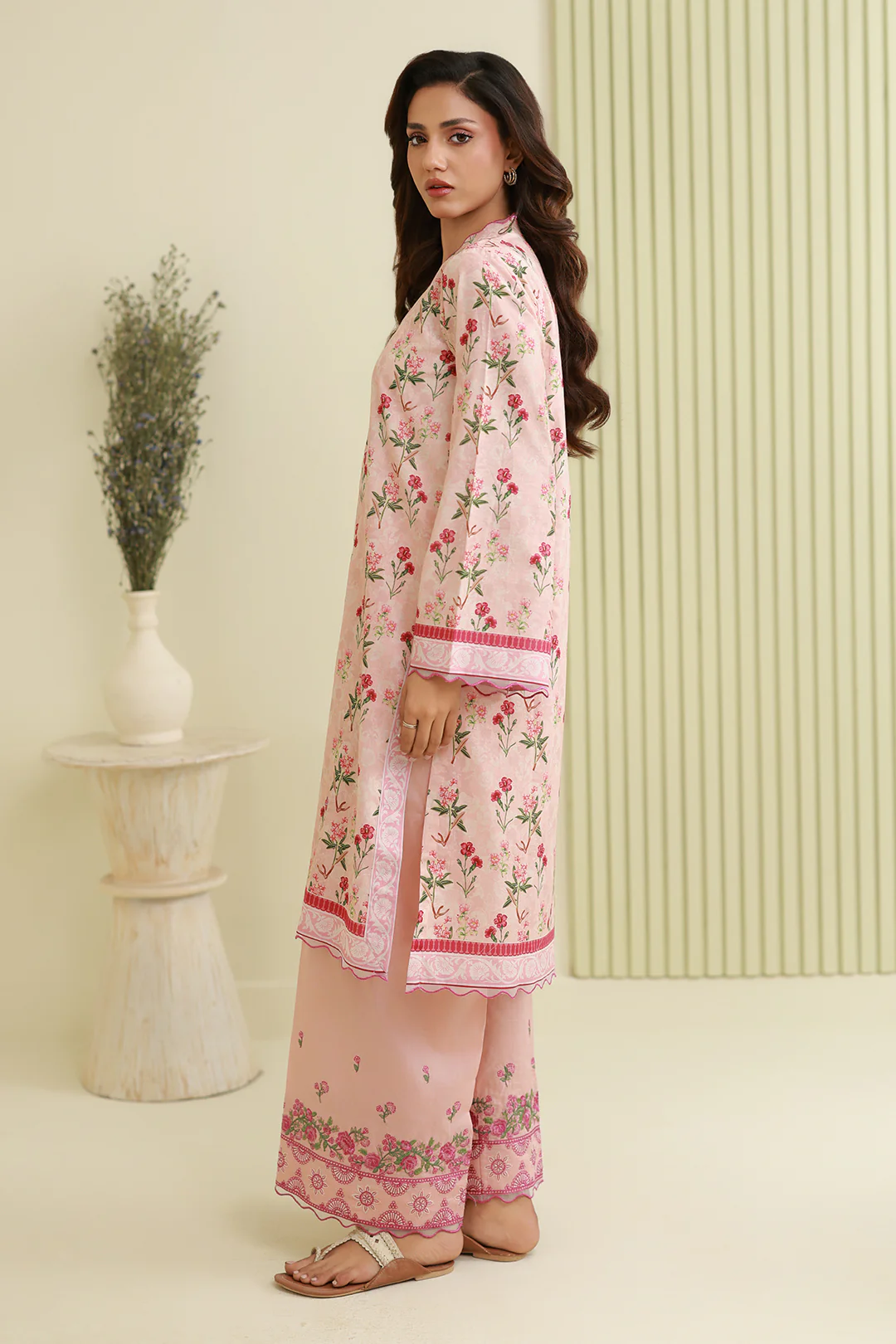 Embroidered Shirt Shalwar - 0744 - Image 4