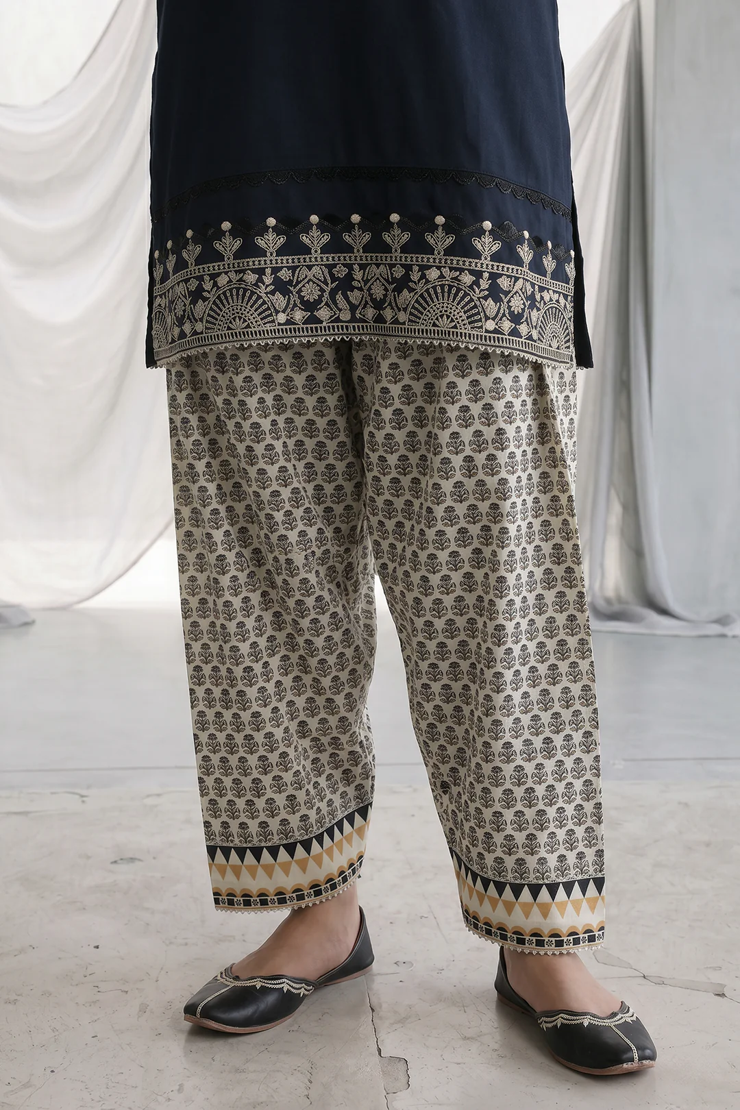 Embroidered Shirt Shalwar - 1069 - Image 6