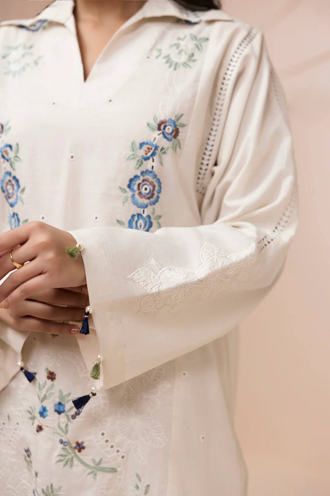 Embroidered Shirt Shalwar - 1184 - Image 7