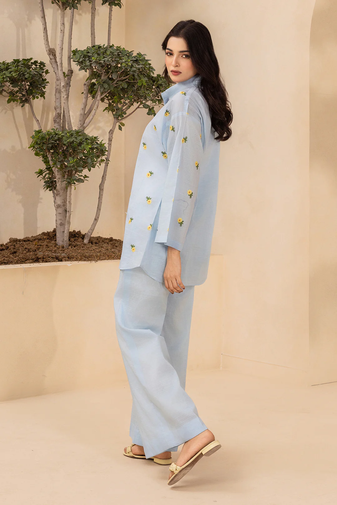 Embroidered Shirt Shalwar - 1205 - Image 5