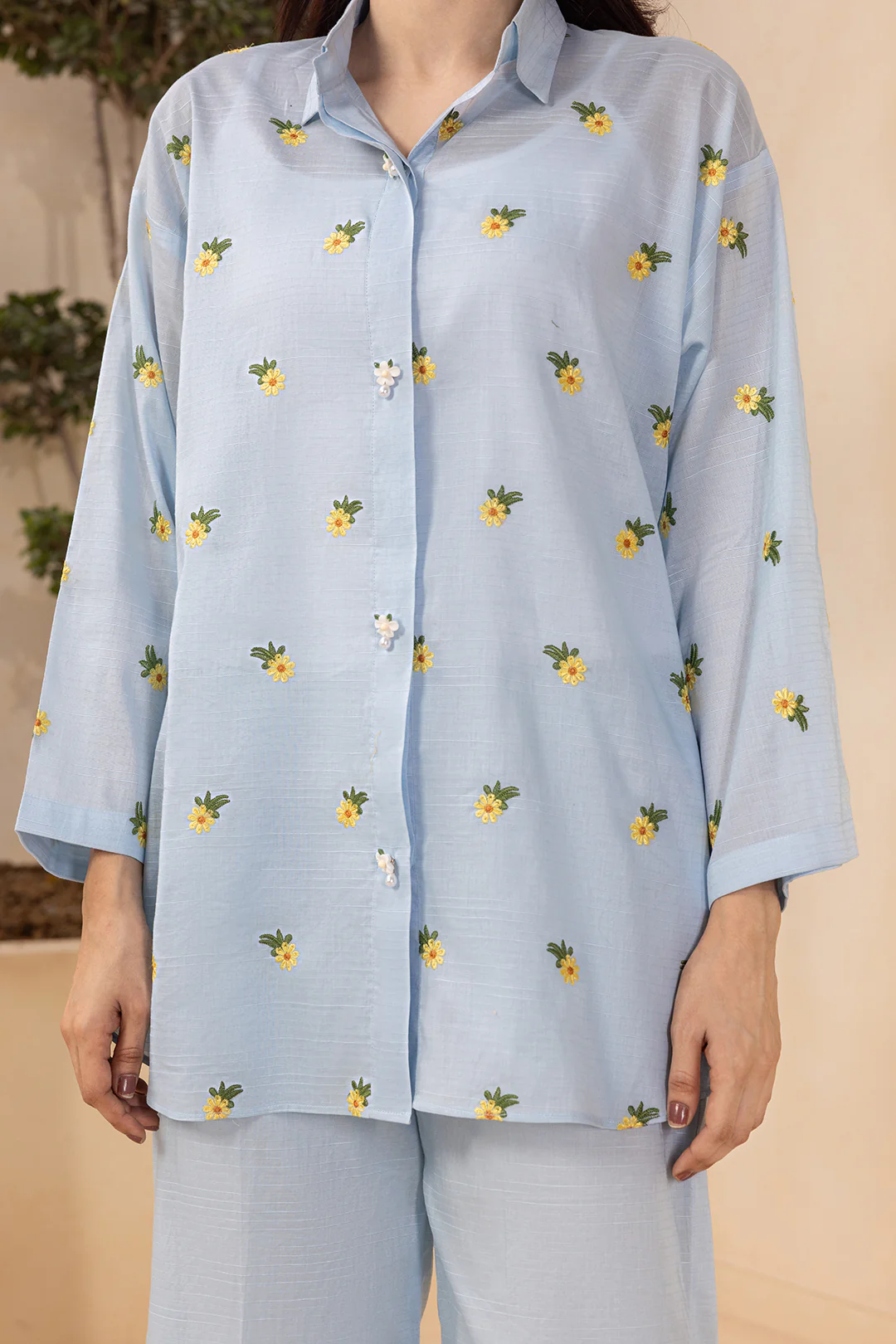 Embroidered Shirt Shalwar - 1205 - Image 7