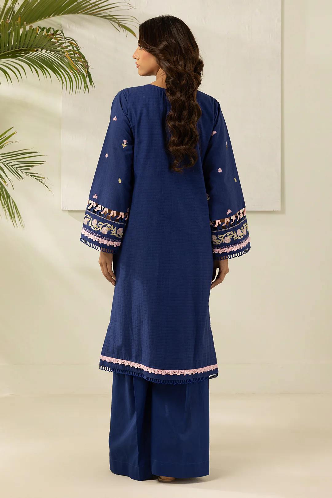 Embroidered Shirt Shalwar - 1206 - Image 8
