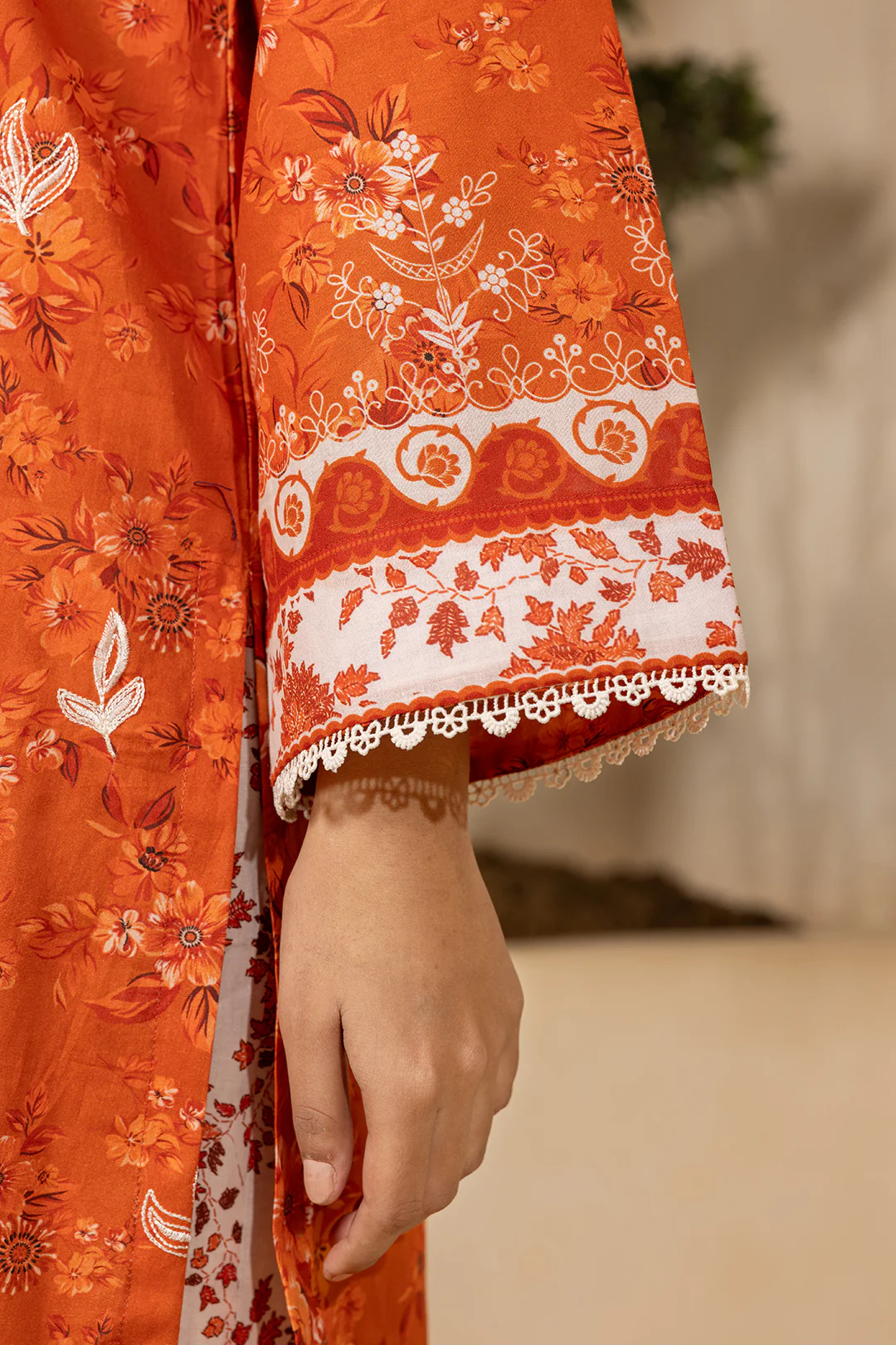 Embroidered Shirt Shalwar - 1210 - Image 6
