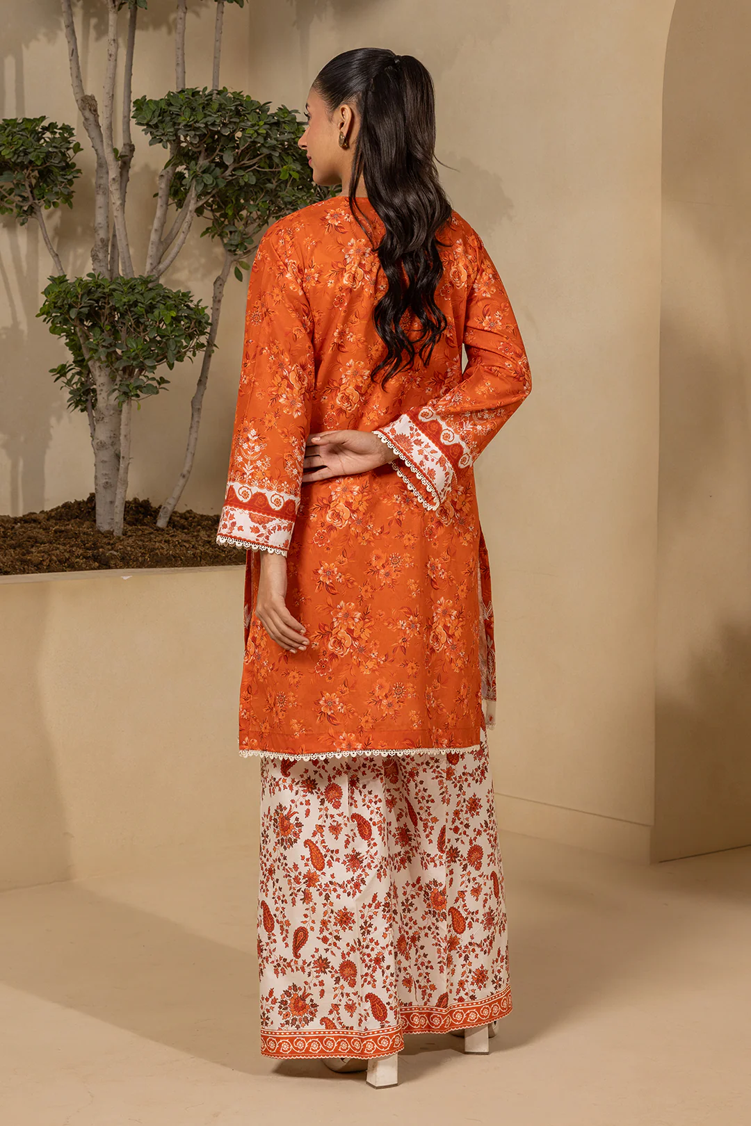 Embroidered Shirt Shalwar - 1210 - Image 7
