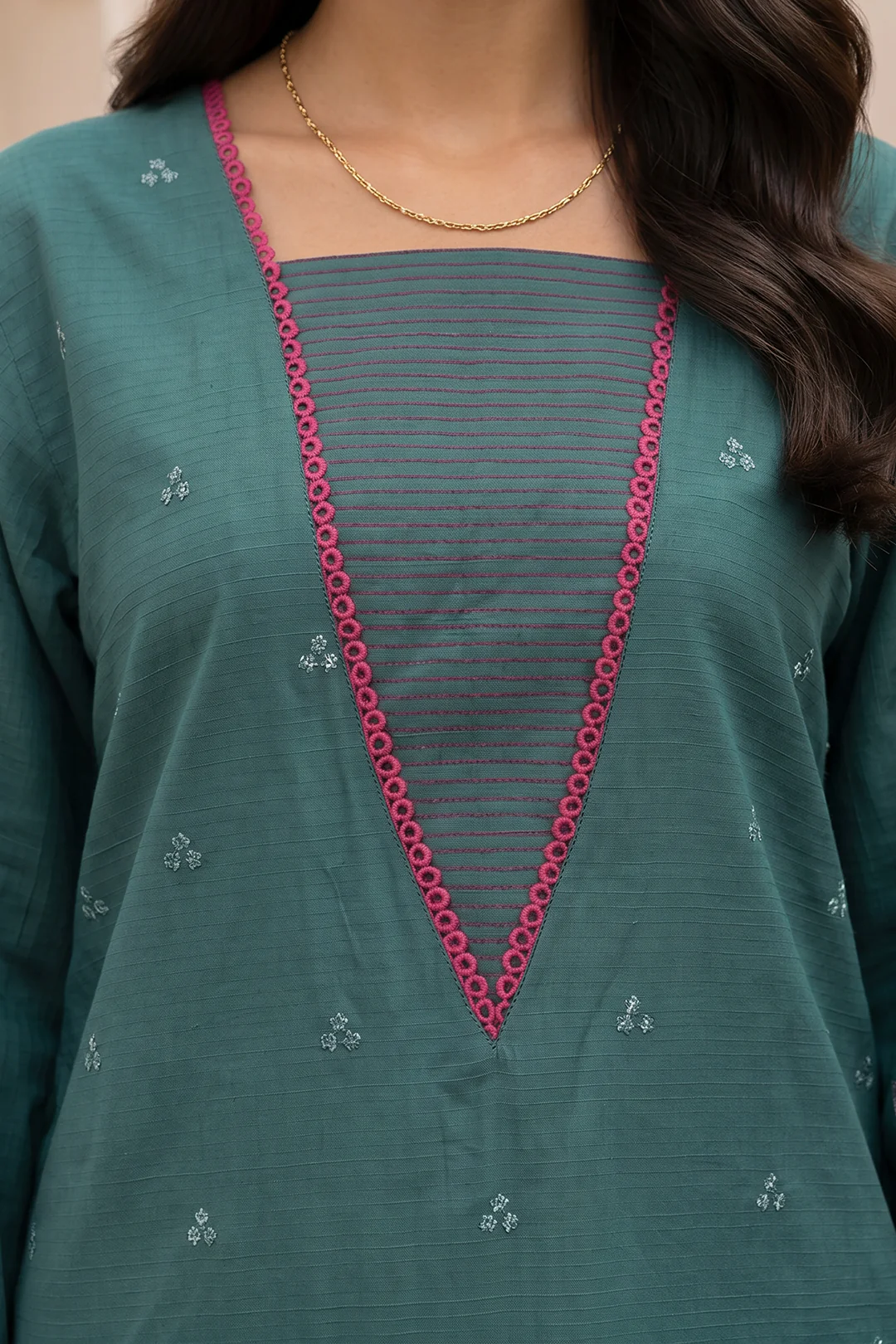 Embroidered Shirt Shalwar - 1213 - Image 3