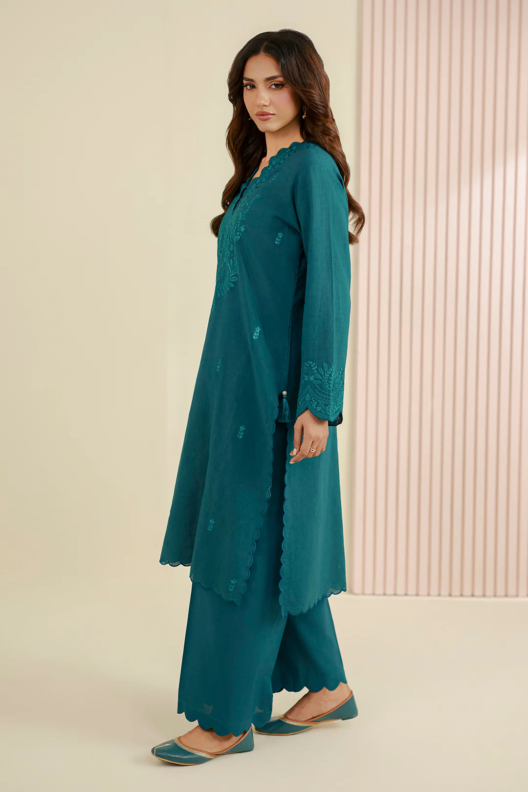Embroidered Shirt Shalwar - 1220 - Image 6