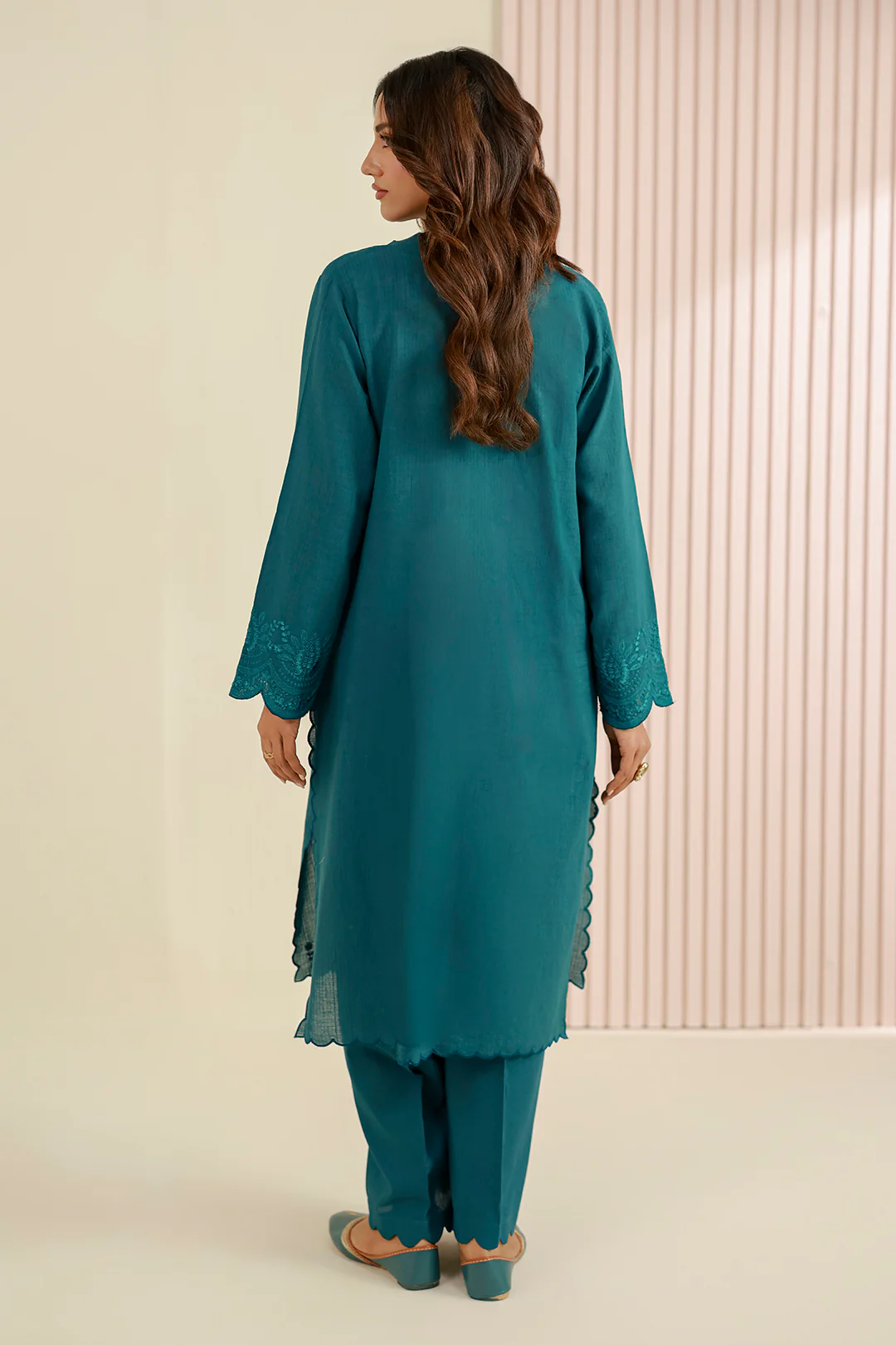 Embroidered Shirt Shalwar - 1220 - Image 8
