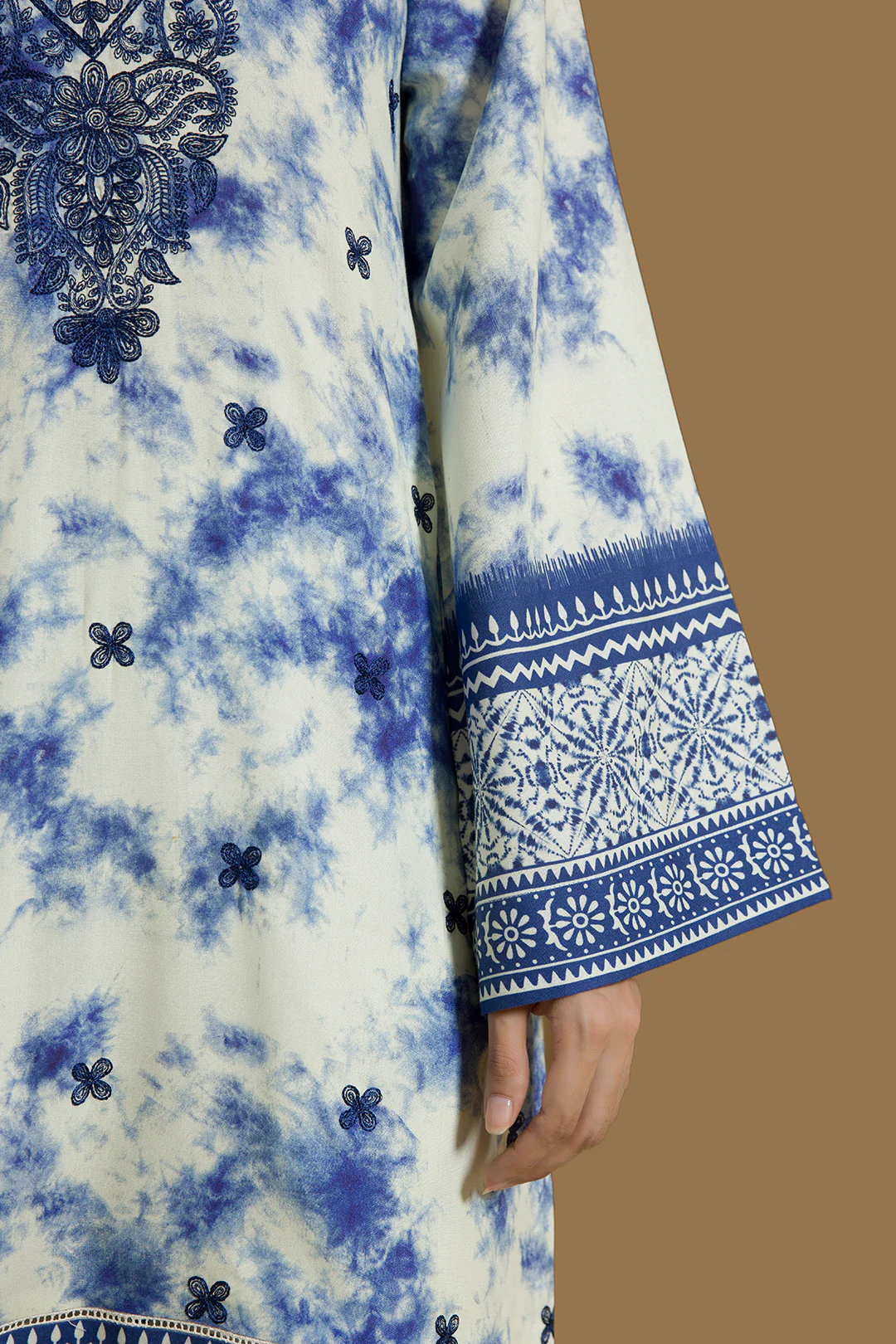 Embroidered Shirt Shalwar - 0091 - Image 3