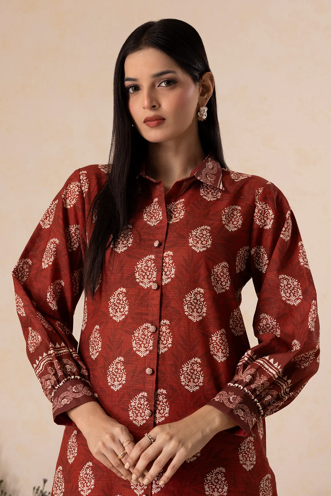 Embroidered Shirt Shalwar - 0131 - Image 11
