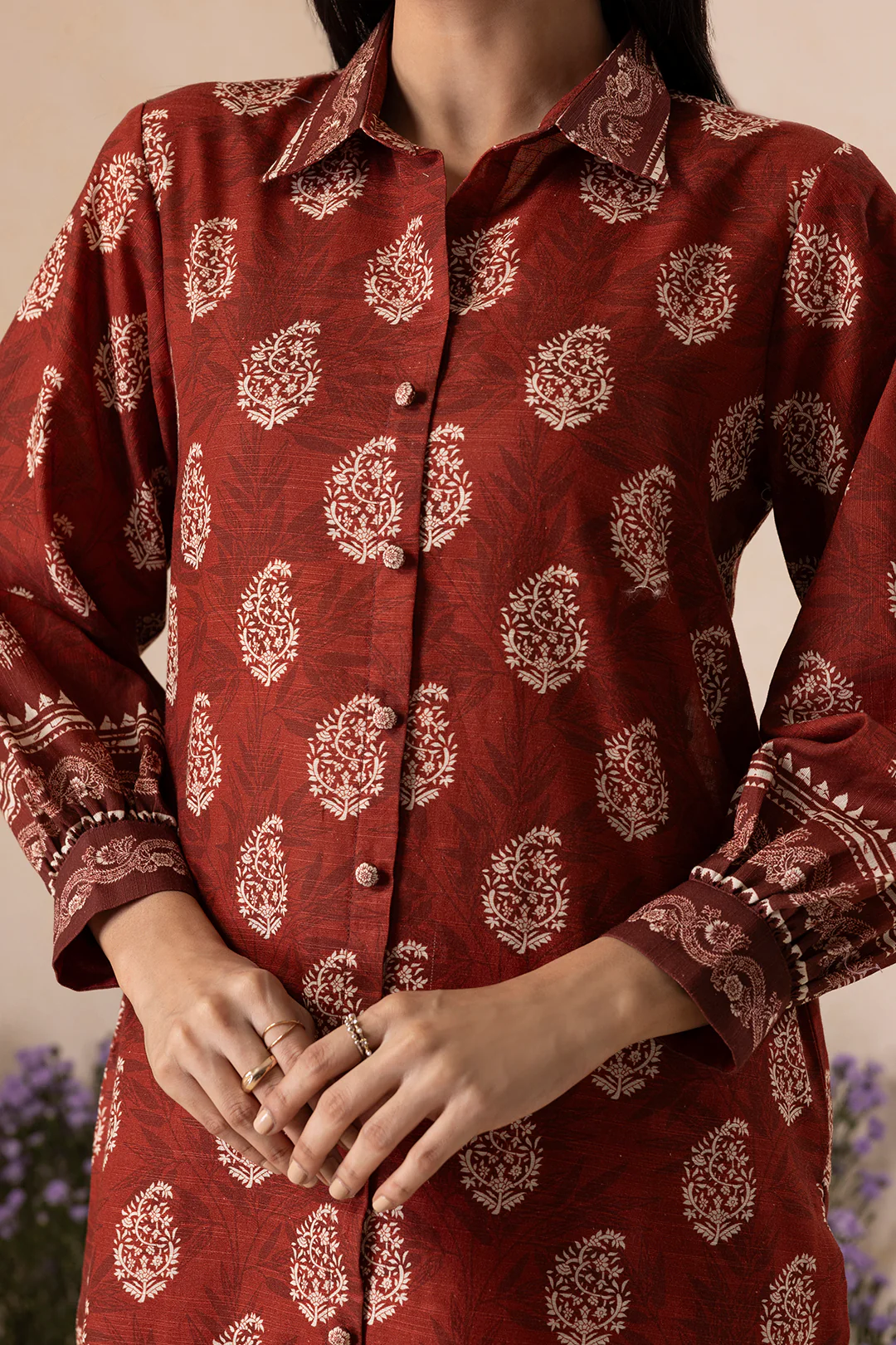 Embroidered Shirt Shalwar - 0131 - Image 6