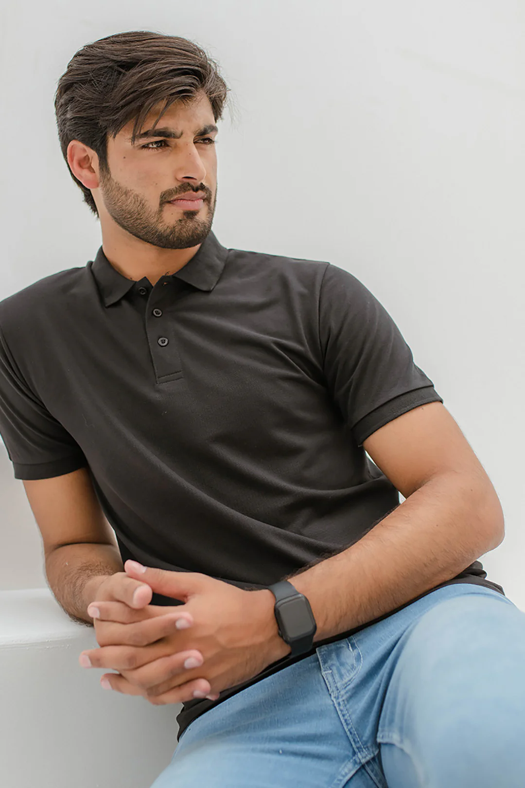 Basic Polo Shirt - 3001 - Image 2