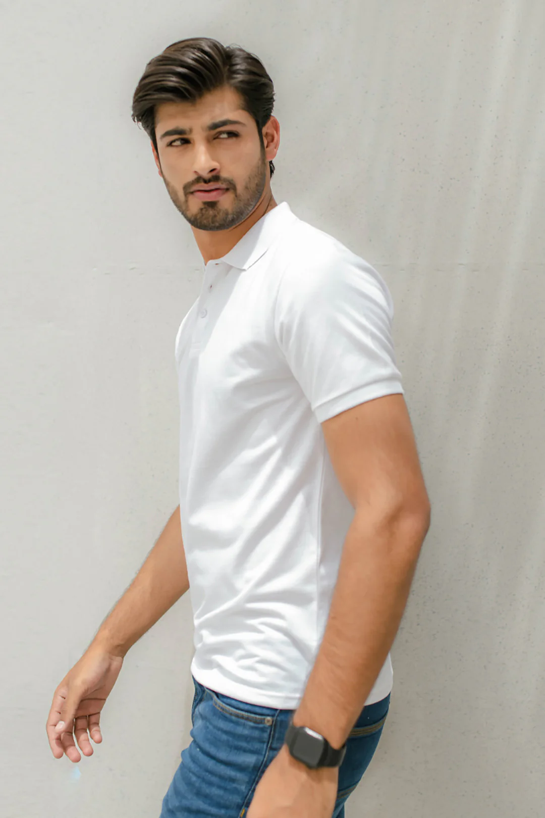Basic Polo Shirt - 3002 - Image 2