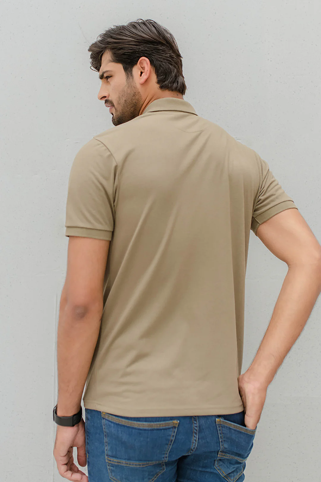 Basic Polo Shirt - 3004 - Image 4