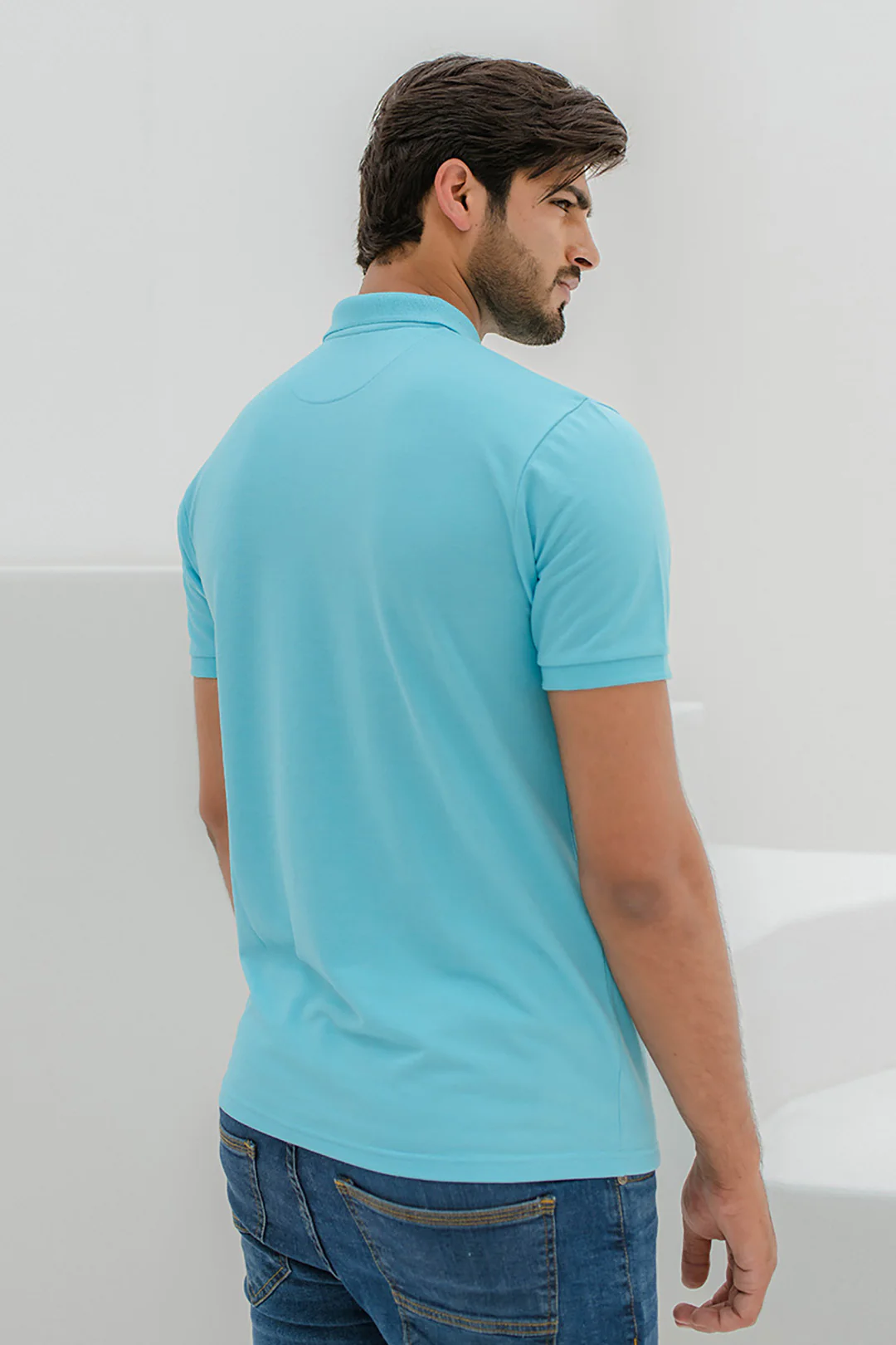 Basic Polo Shirt - 3005 - Image 4