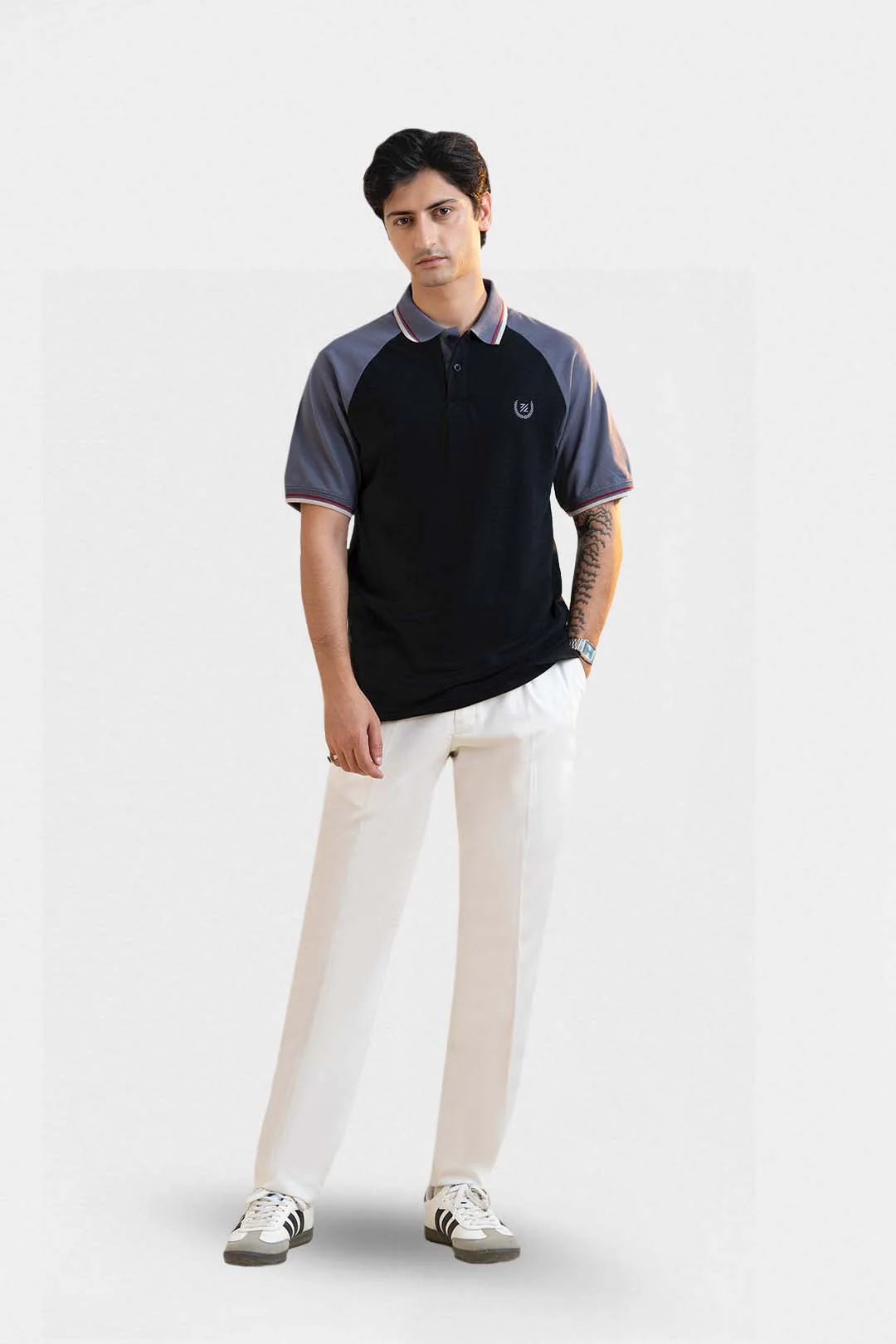 Signature Raglan Polo - 5001 - Image 2