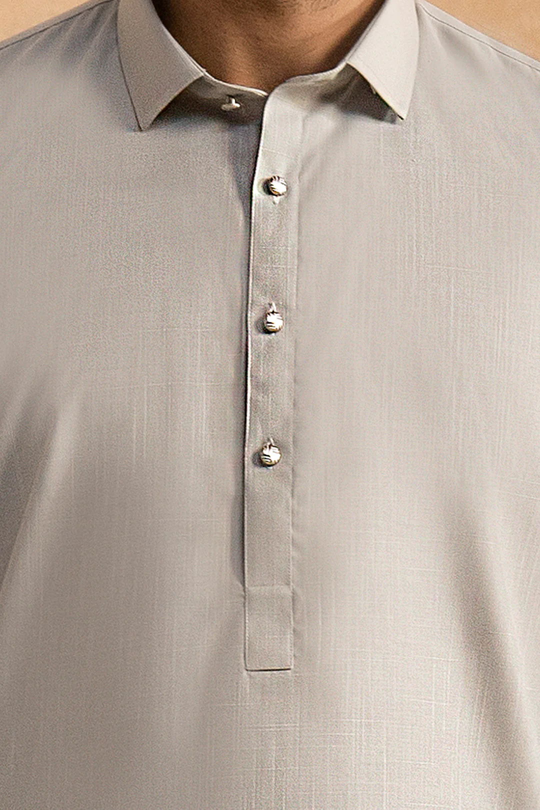 Slub Textured Shalwar Kameez - 9004 - Image 4