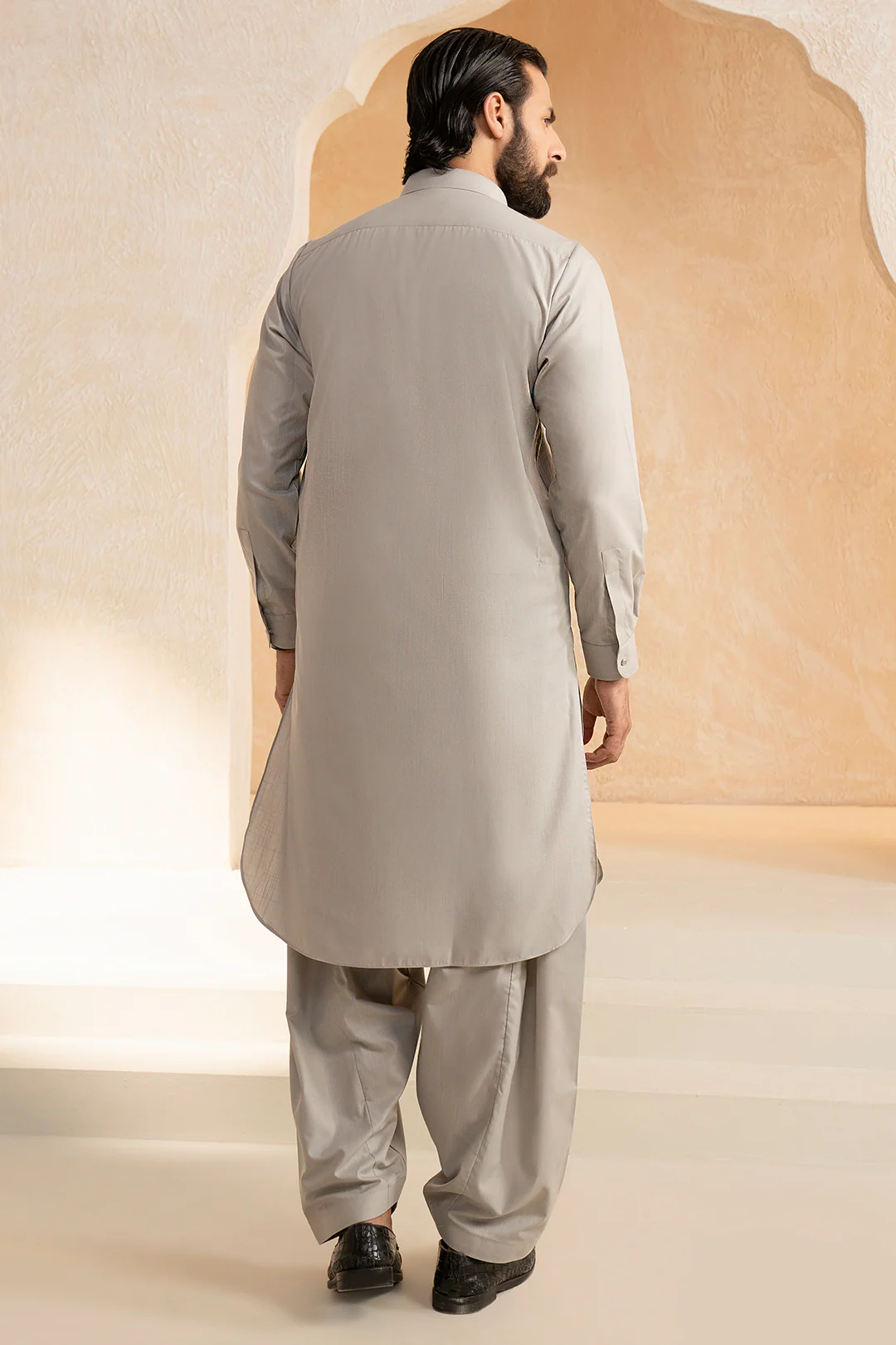 Slub Textured Shalwar Kameez - 9004 - Image 6