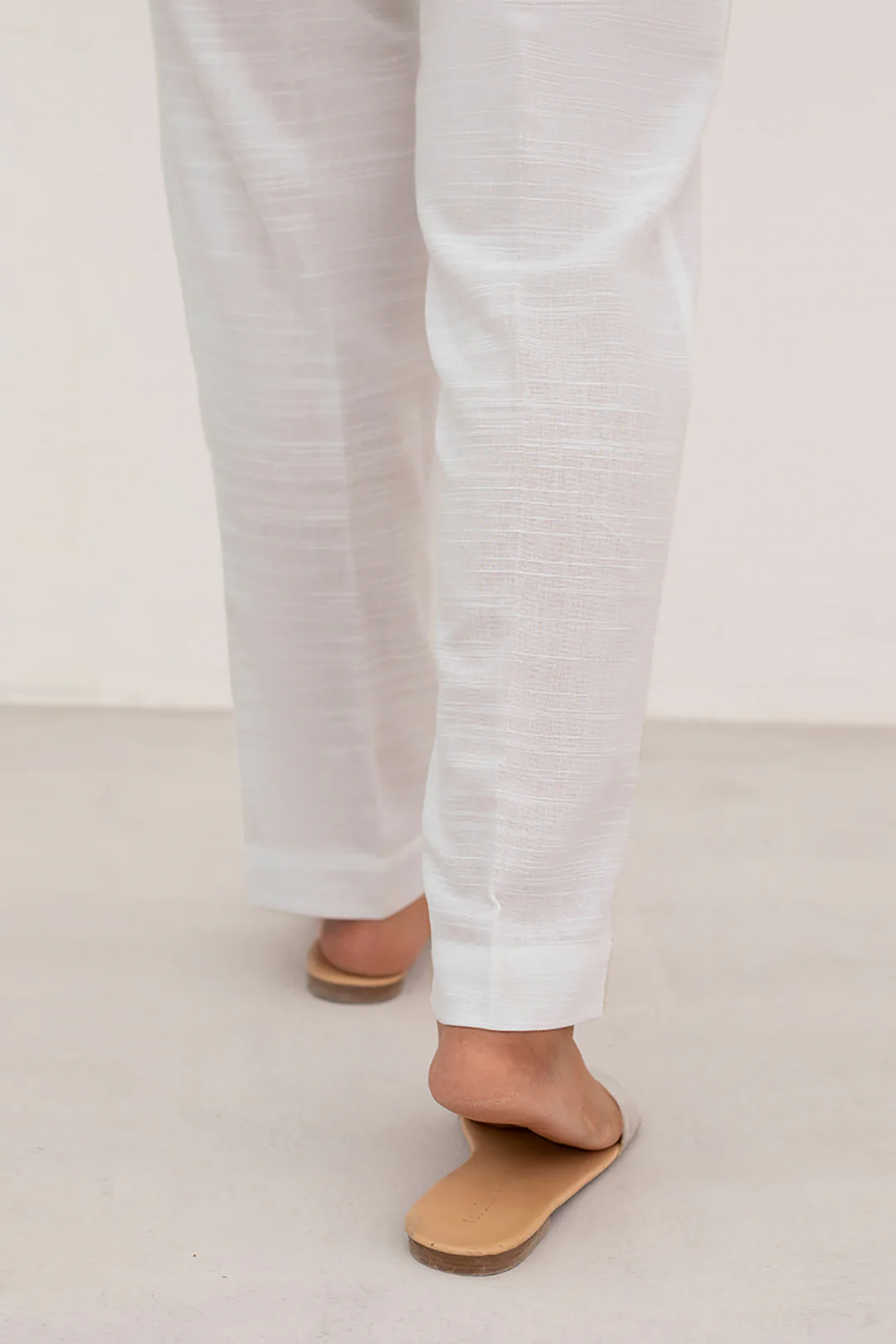 Straight Trouser Khaddar Off White - 0003 - Image 3