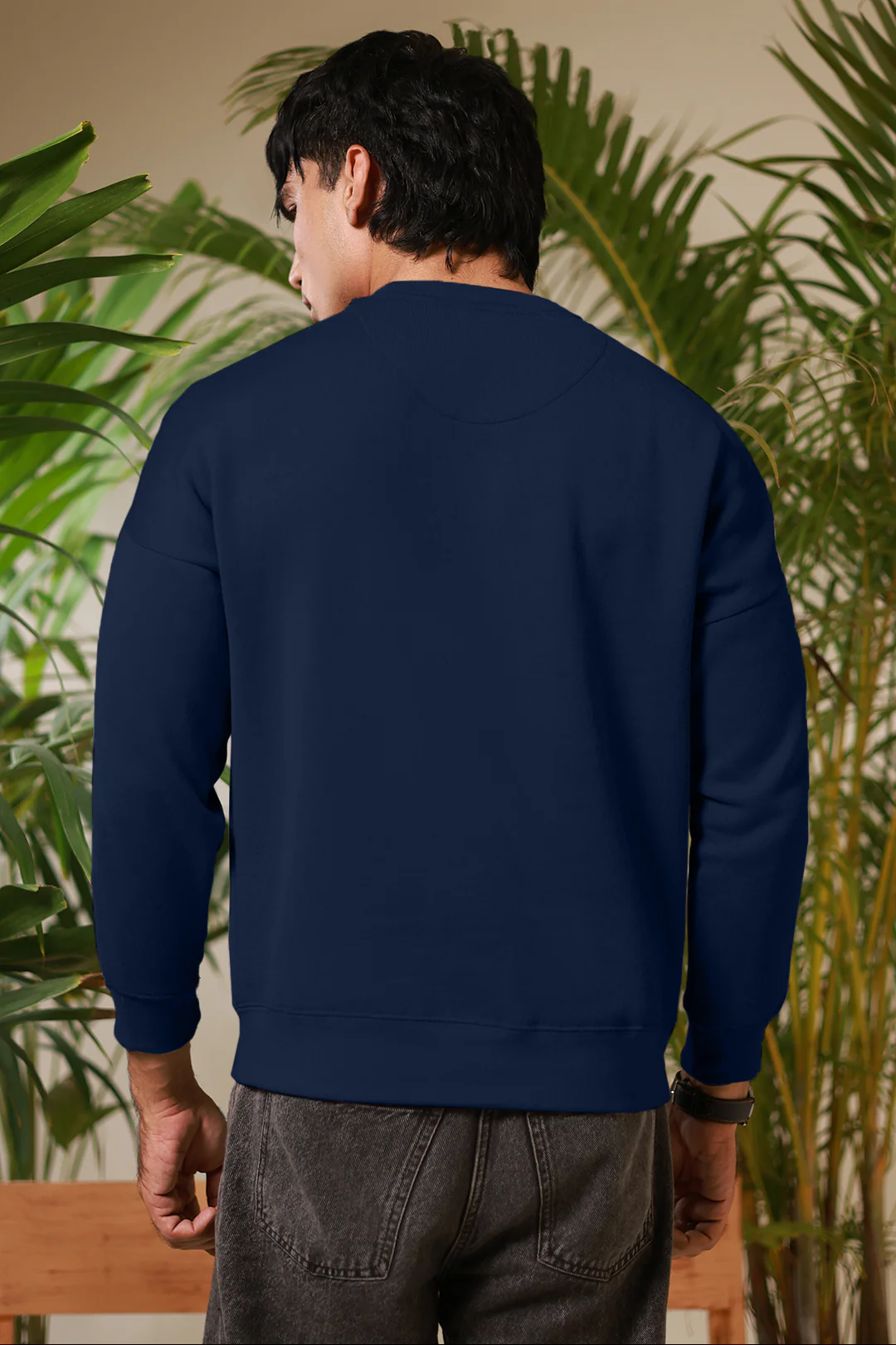 Basic Oversized Sweat Shirt - 5001 - Image 16