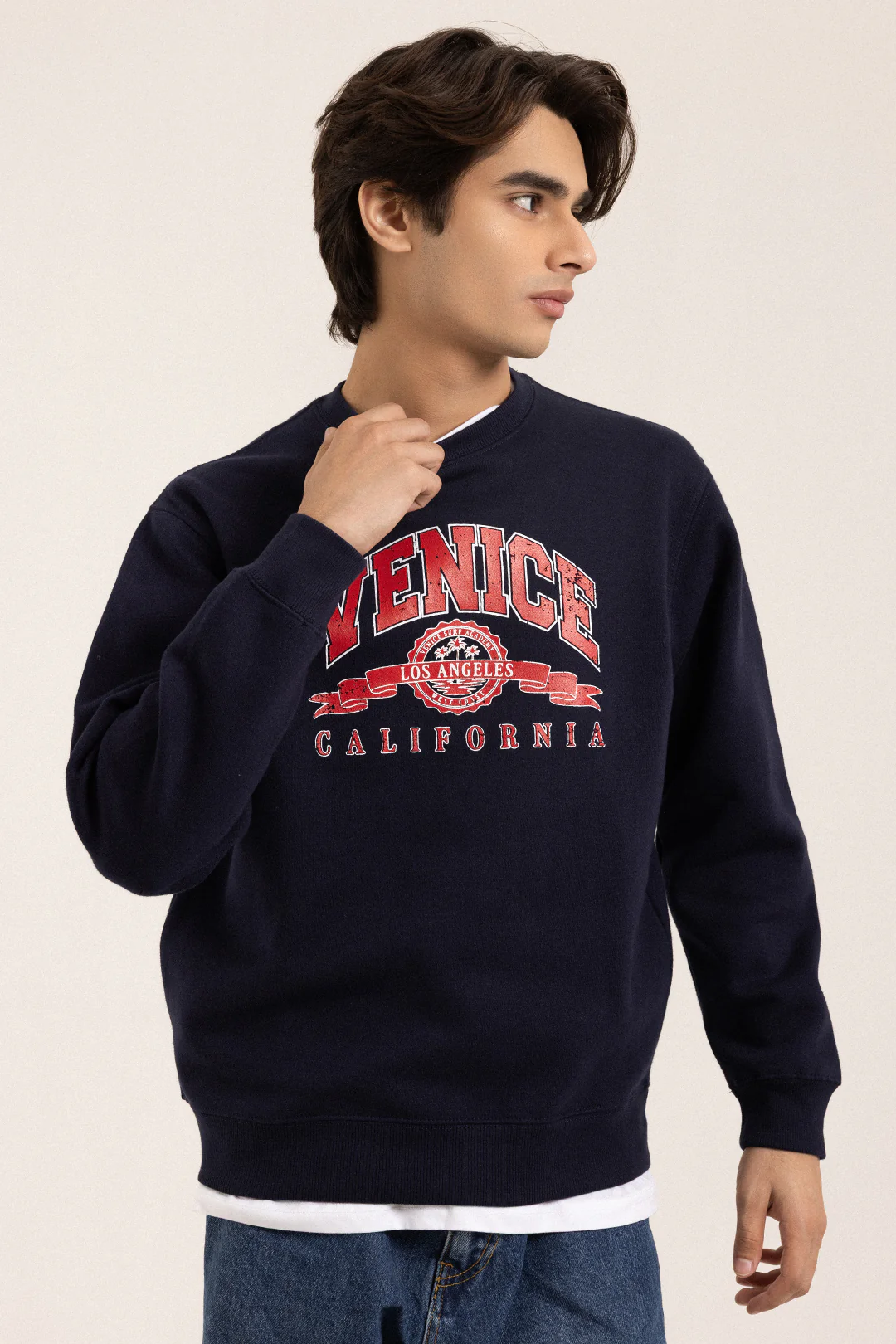 Graphic Sweat Shirt - 5014 - Image 3
