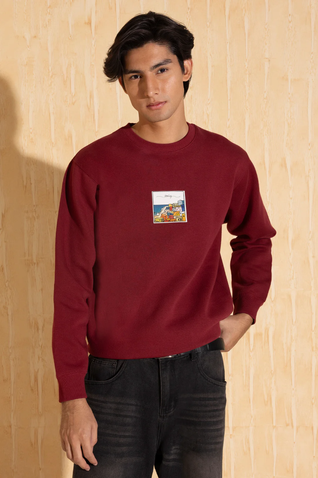 Graphic Sweat Shirt - 5022 - Image 7