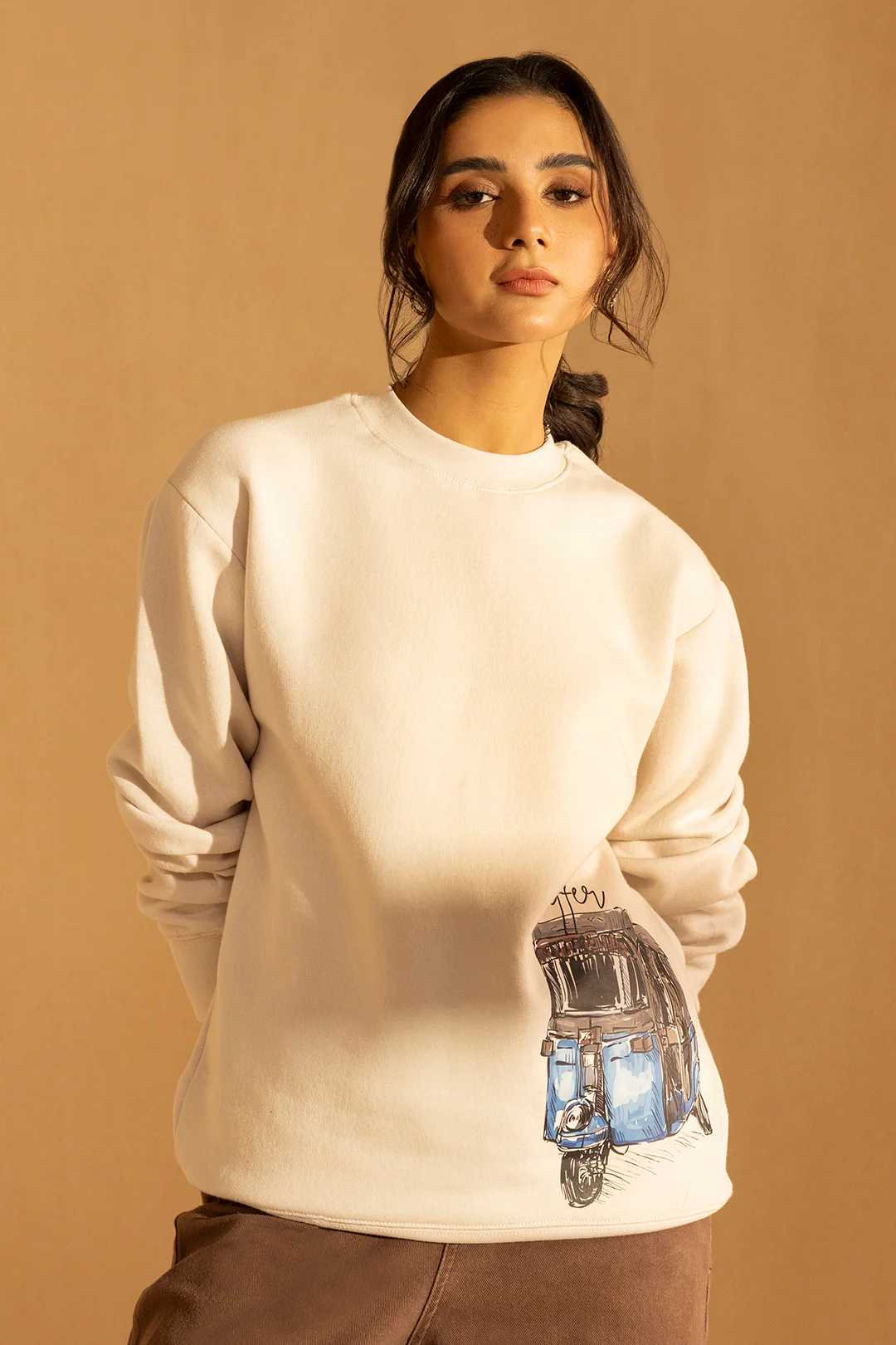 Graphic Sweat Shirt - 5002 - Image 3