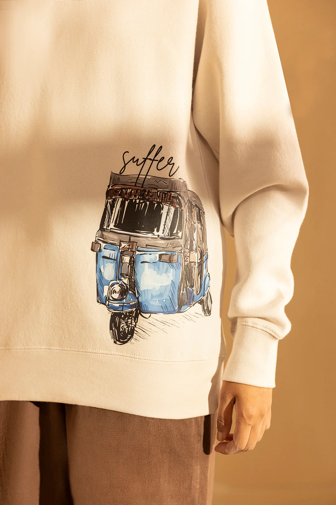 Graphic Sweat Shirt - 5002 - Image 4