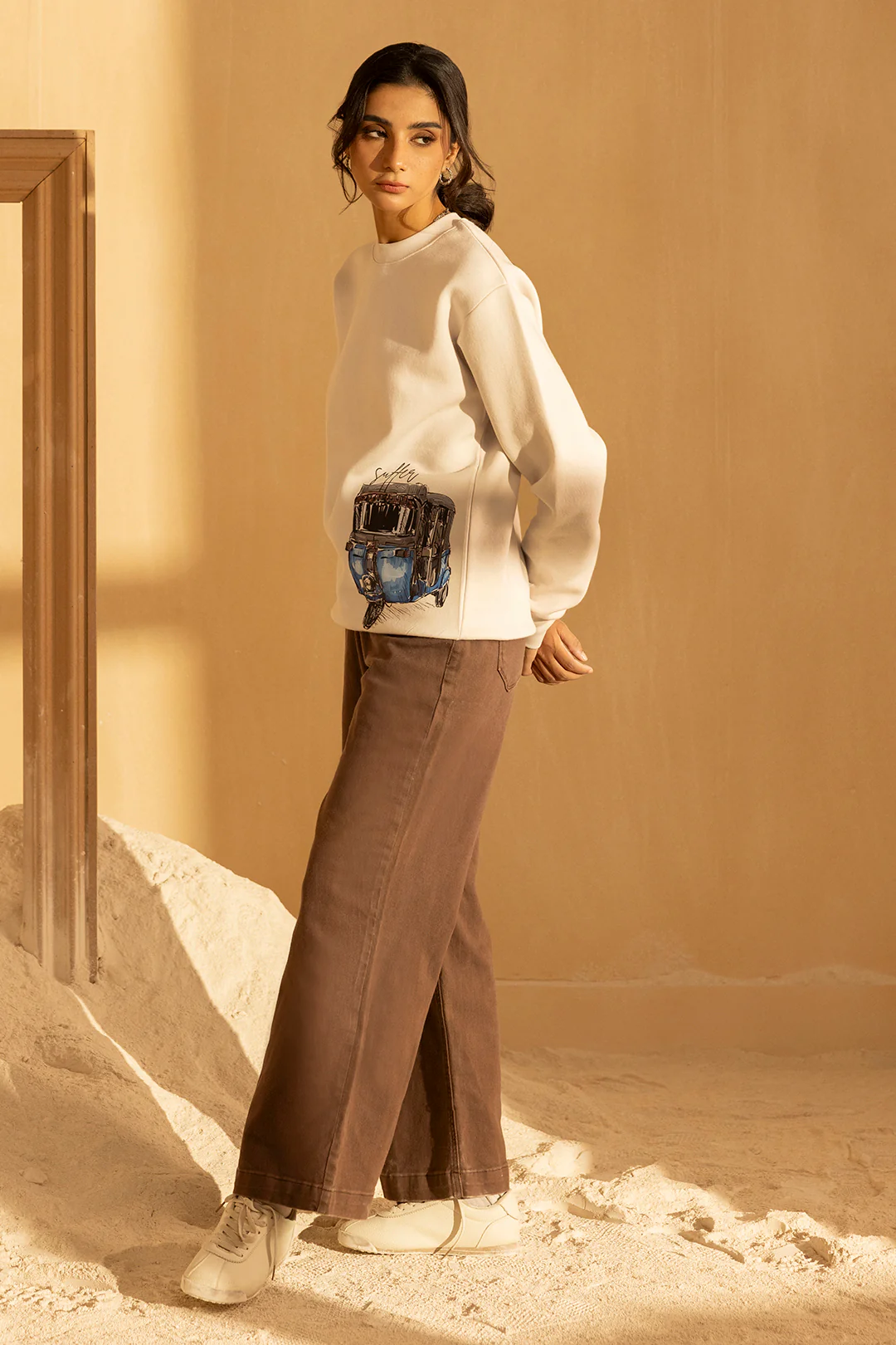 Graphic Sweat Shirt - 5002 - Image 5