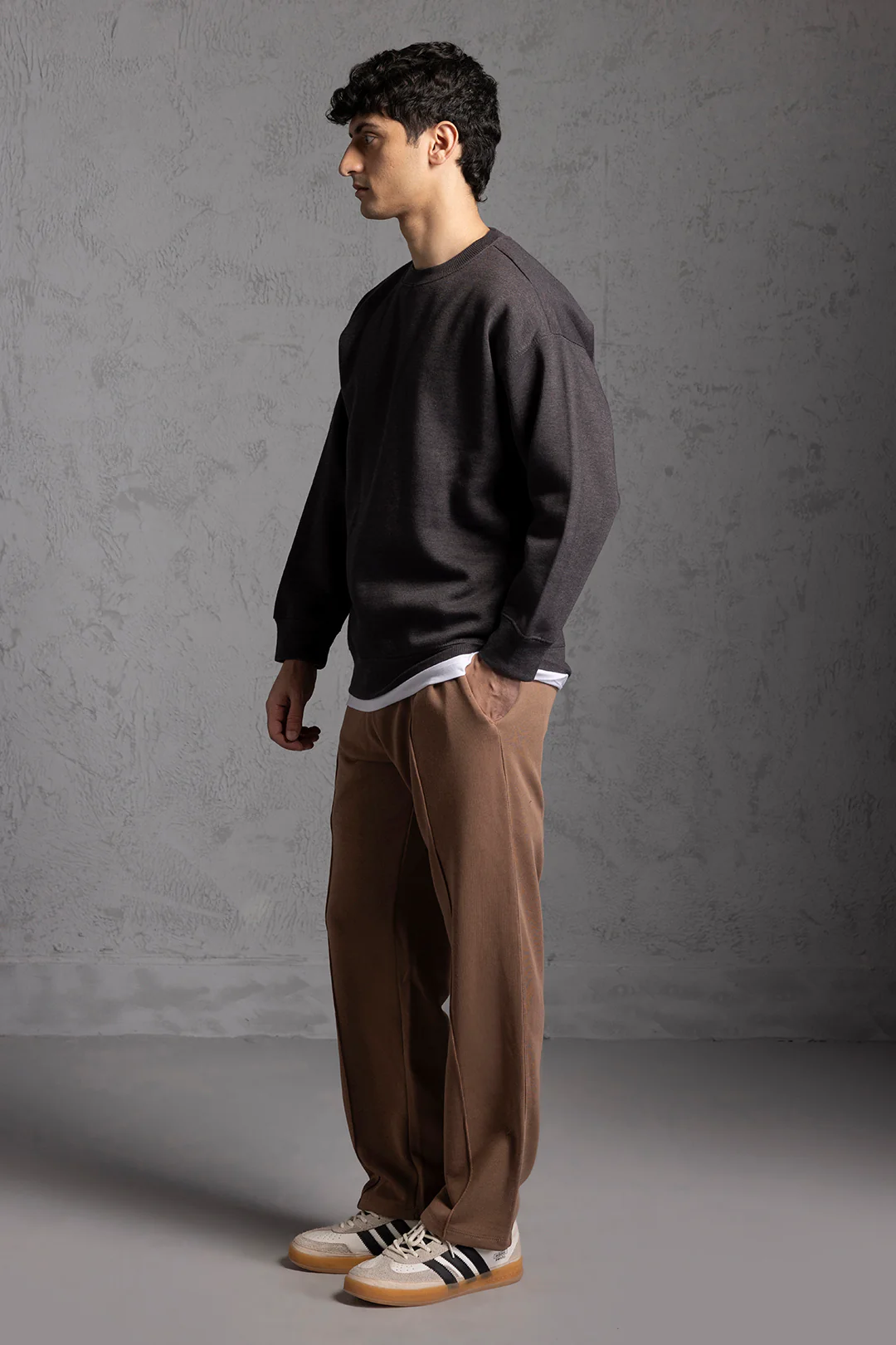 Basic Relax Sweat Shirts - 5002 - Image 13