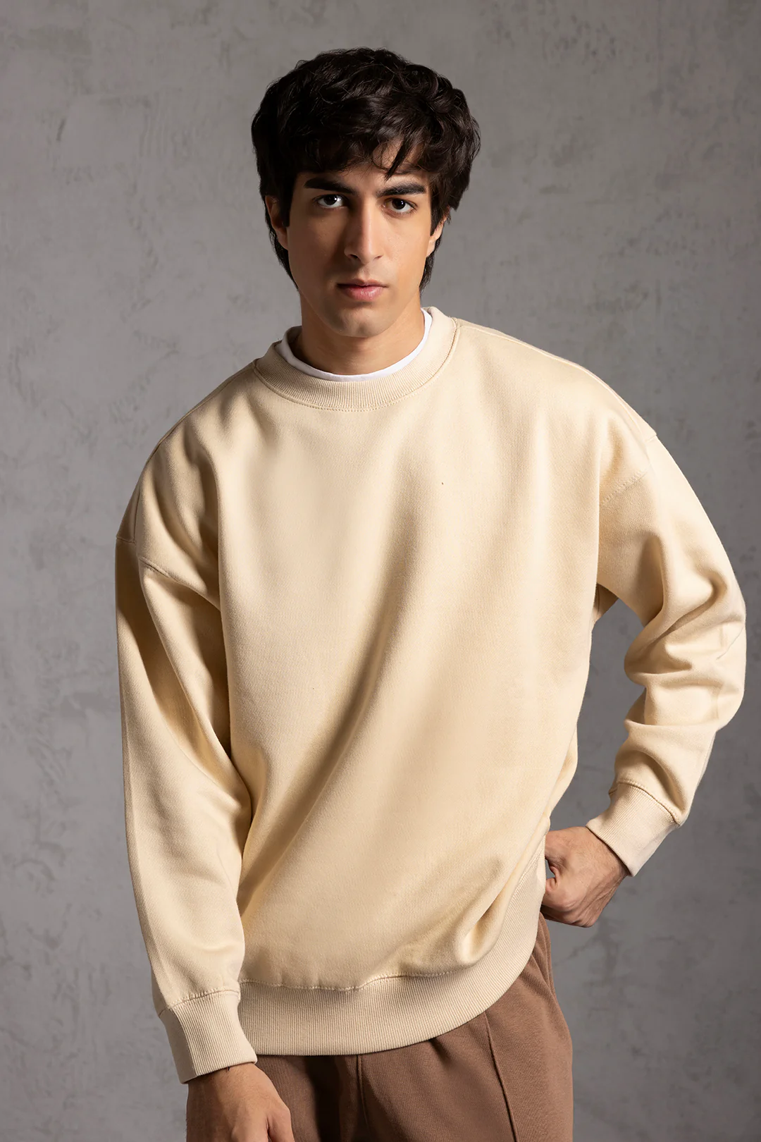 Basic Relax Sweat Shirts - 5002 - Image 43