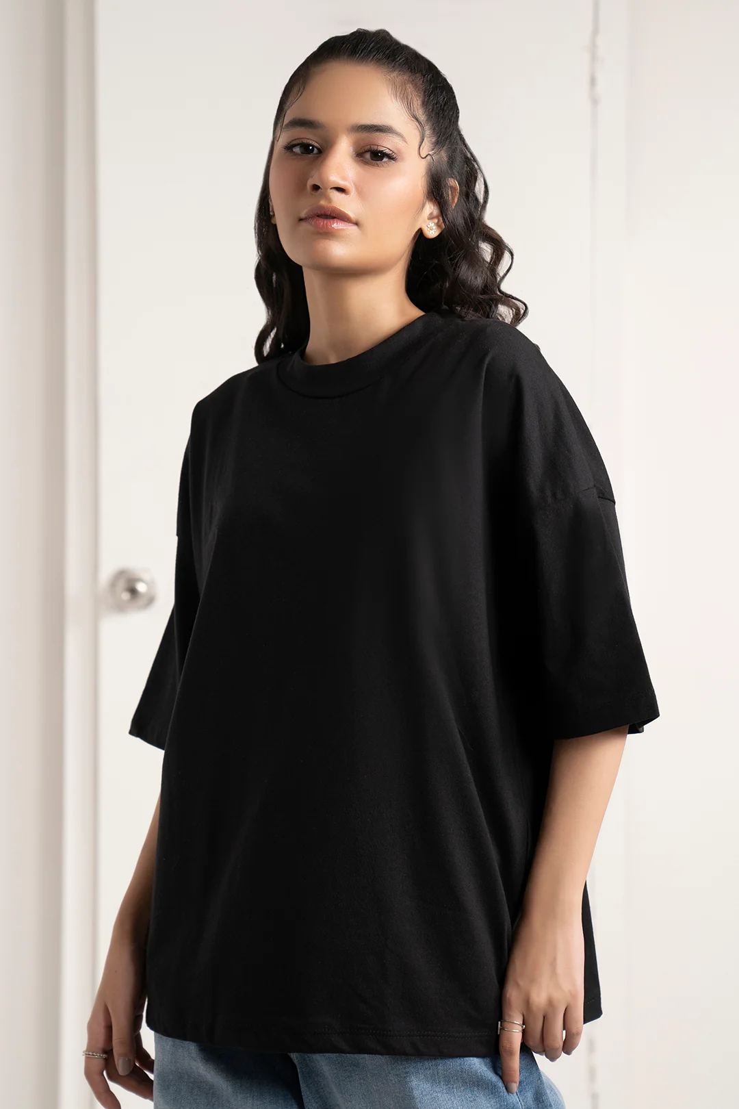 Oversized Basic T-Shirt - 5016 - Image 6