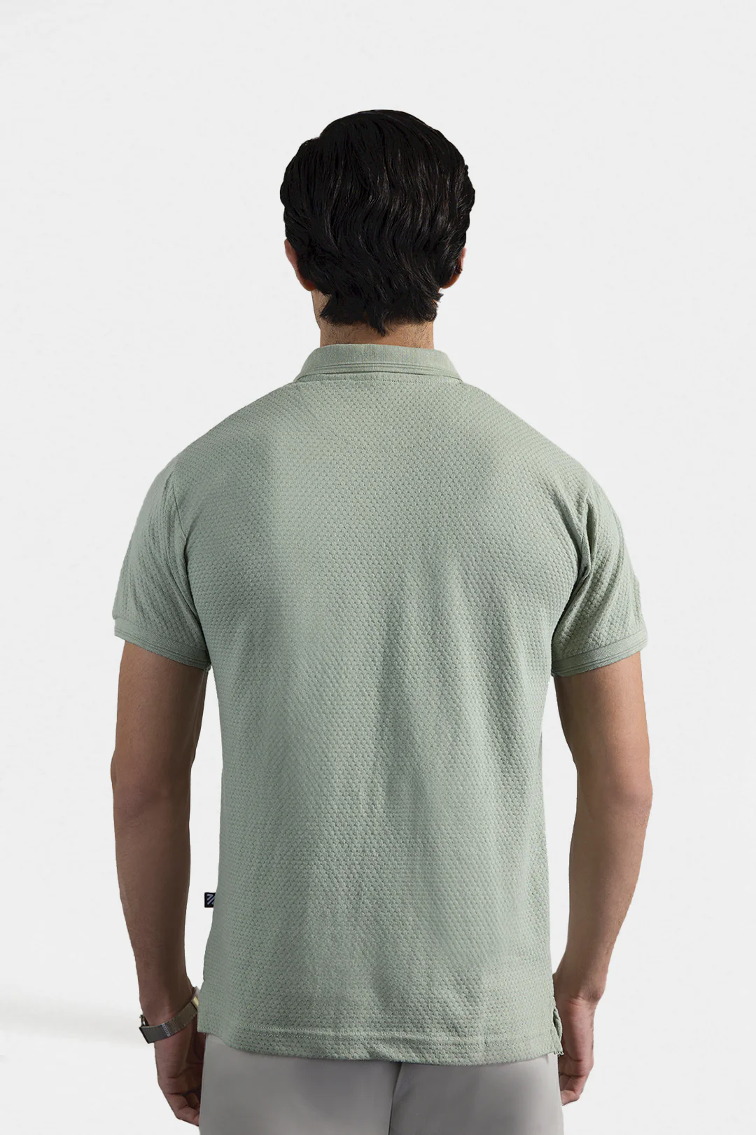 Textured Johnny Collar Polo - 5004 - Image 40