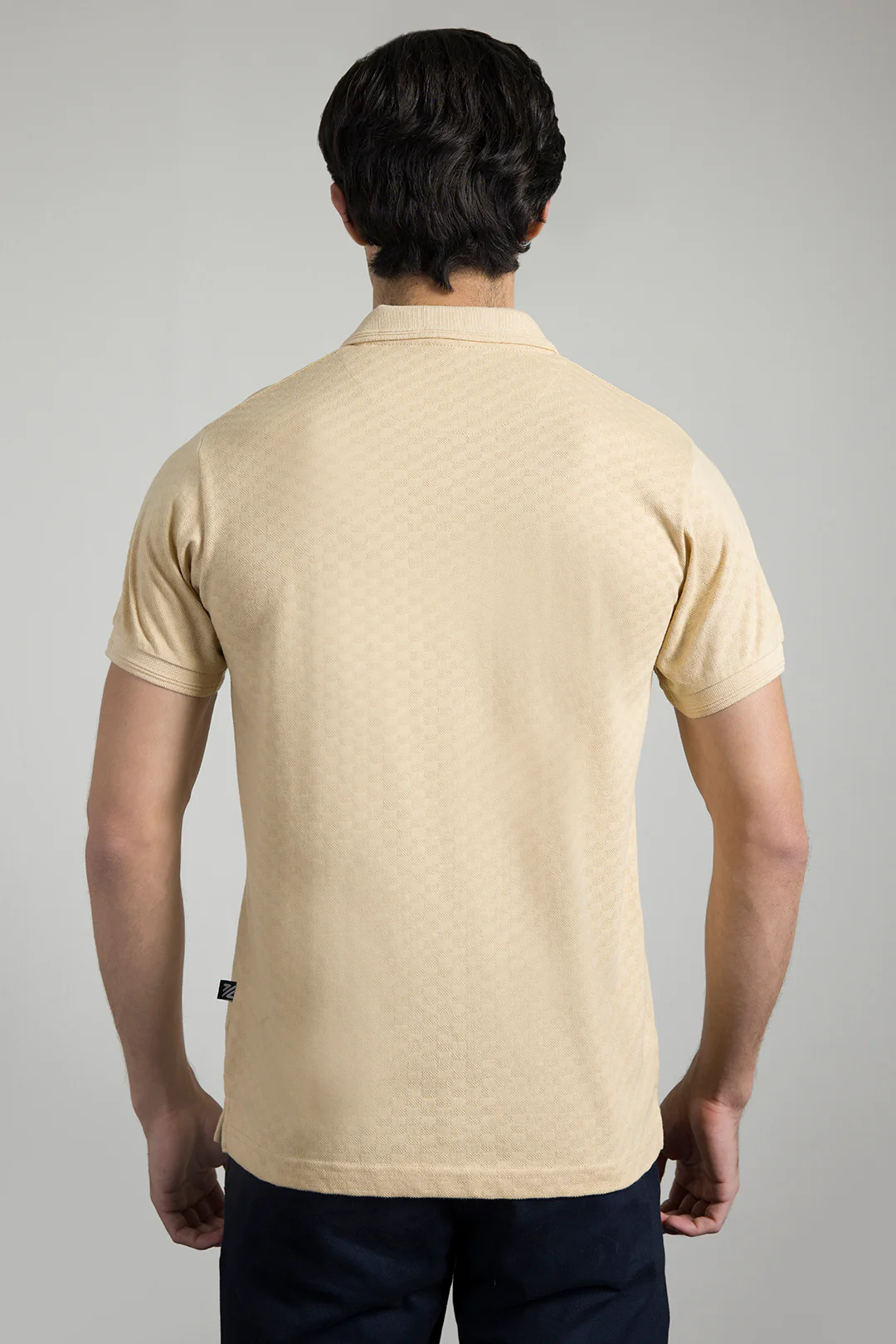 Textured Johnny Collar Polo - 5005 - Image 17