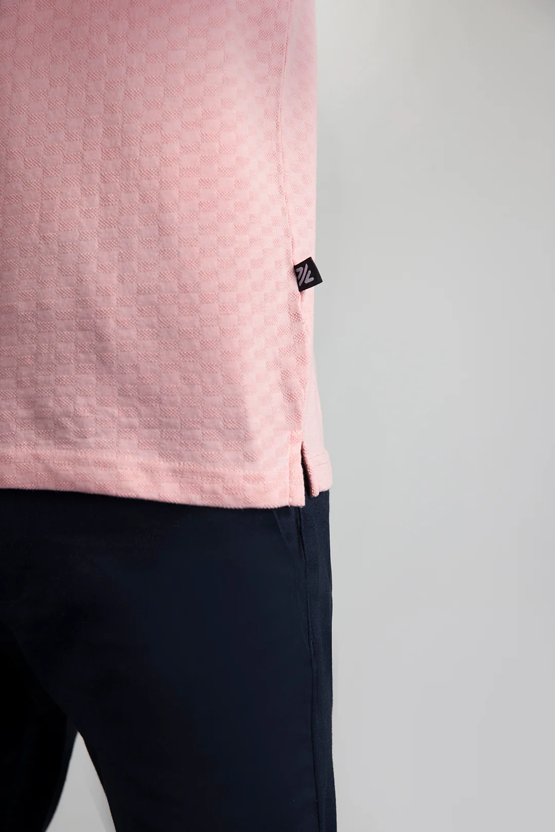 Textured Johnny Collar Polo - 5005 - Image 46