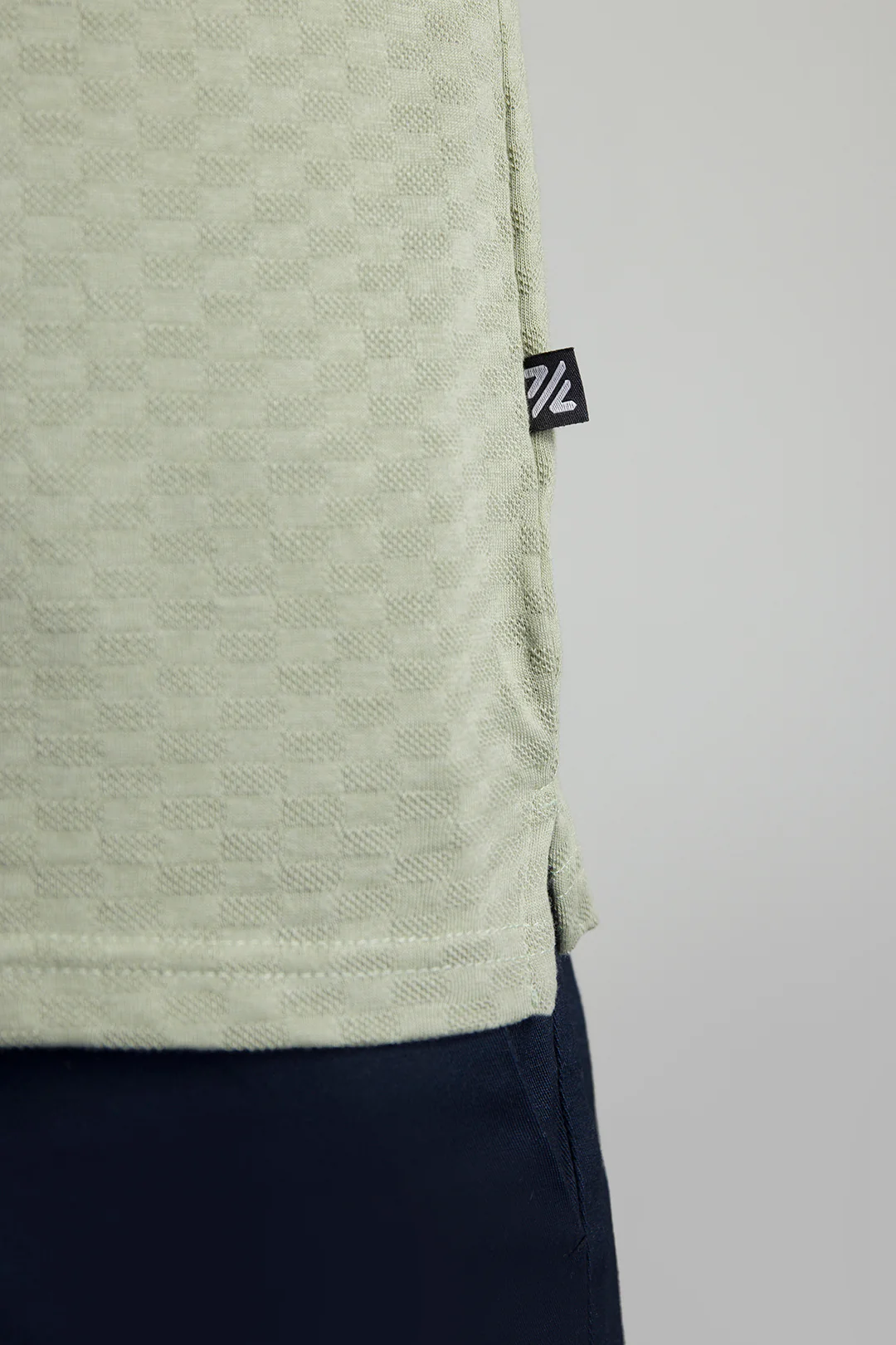 Textured Johnny Collar Polo - 5005 - Image 57