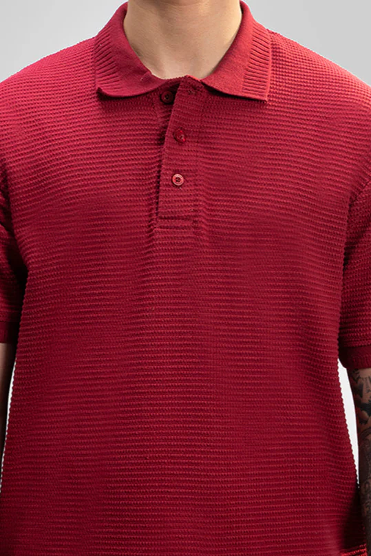 Textured Polo - 5001 - Image 2