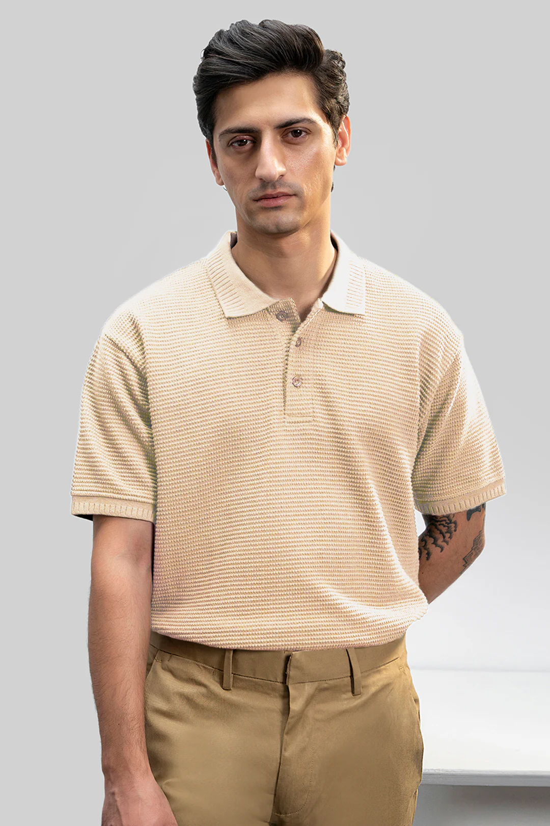 Textured Polo - 5003 - Image 9