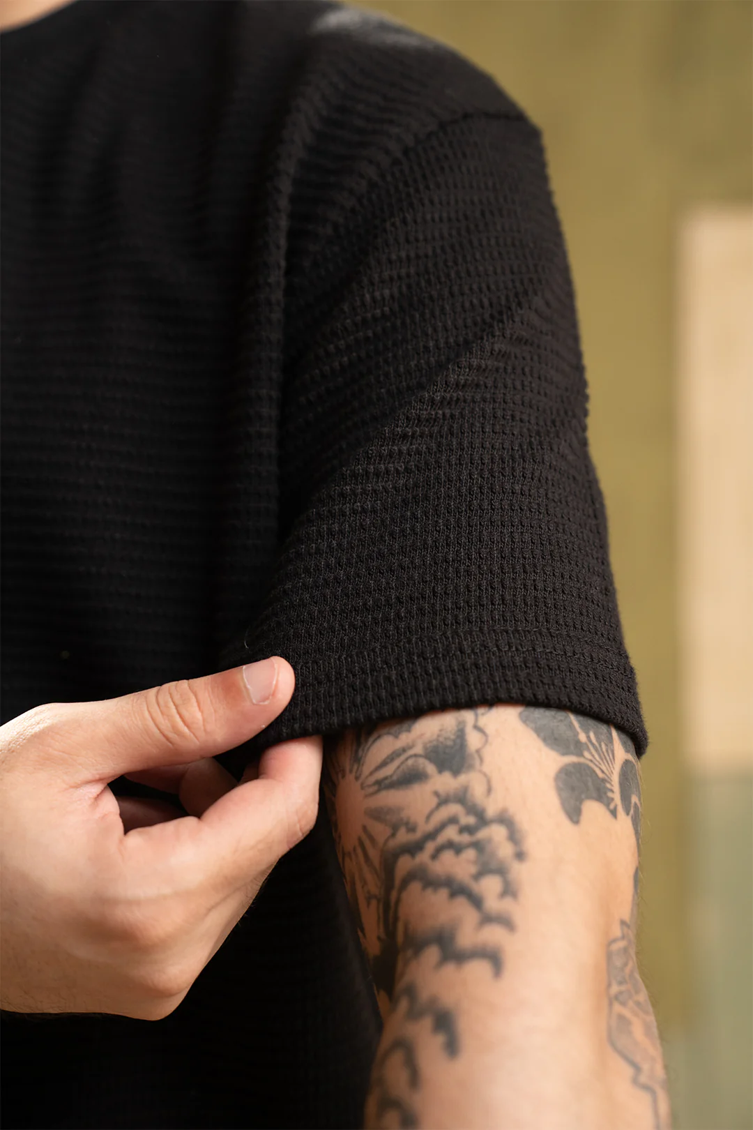 Textured T-Shirt - 5002 - Image 5