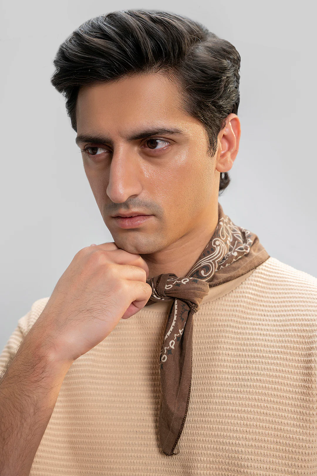 Textured T-Shirt - 5003 - Image 5