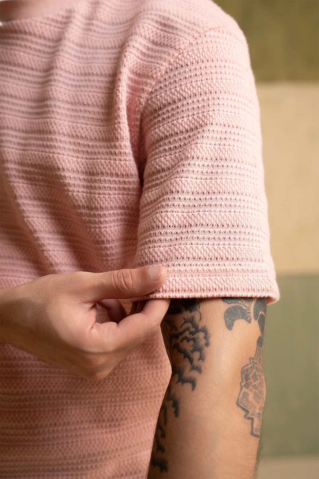 Textured T-Shirt - 5004 - Image 7