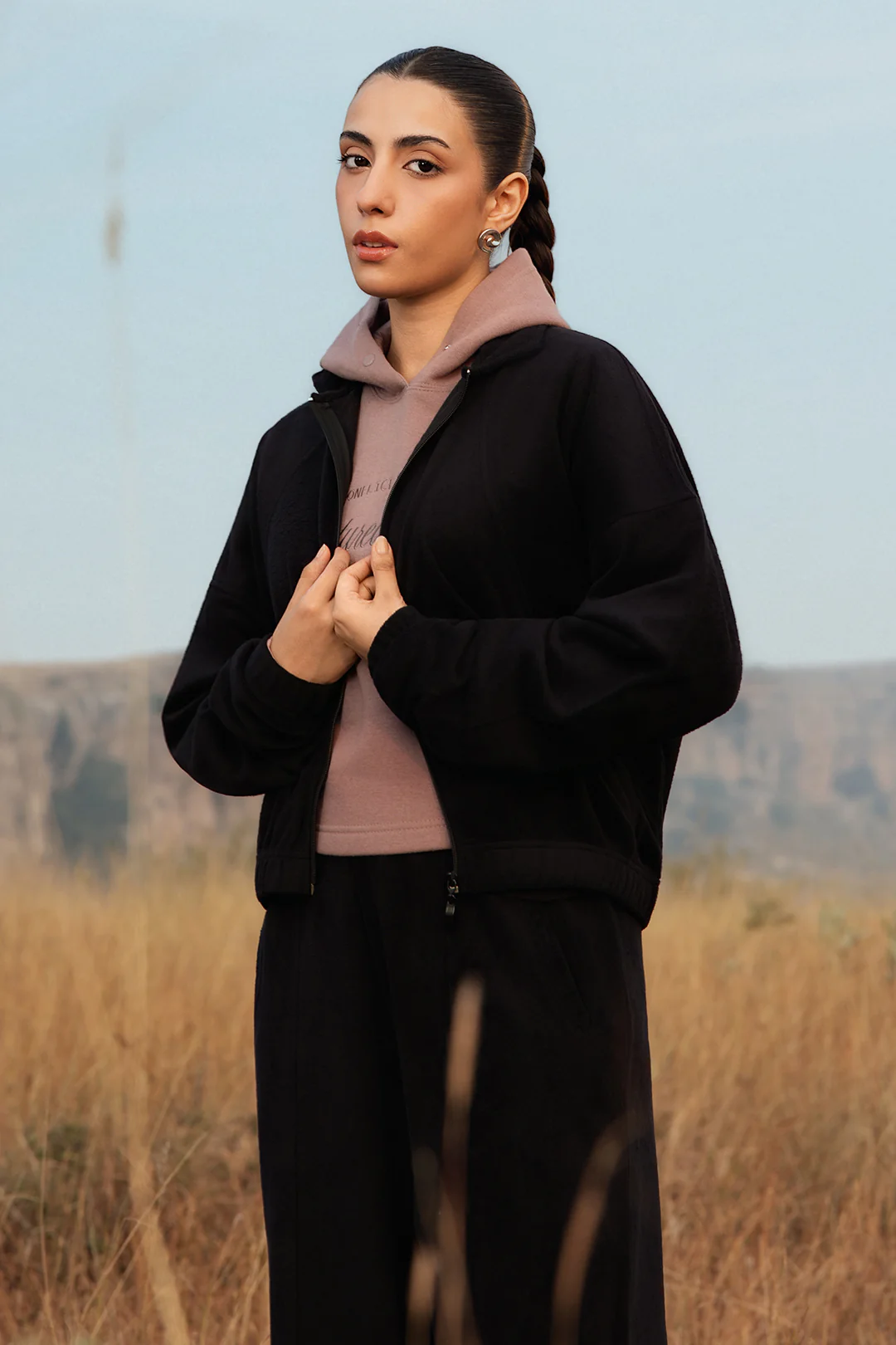 Velour Co-Ord Set Shirt - 5002 - Image 2
