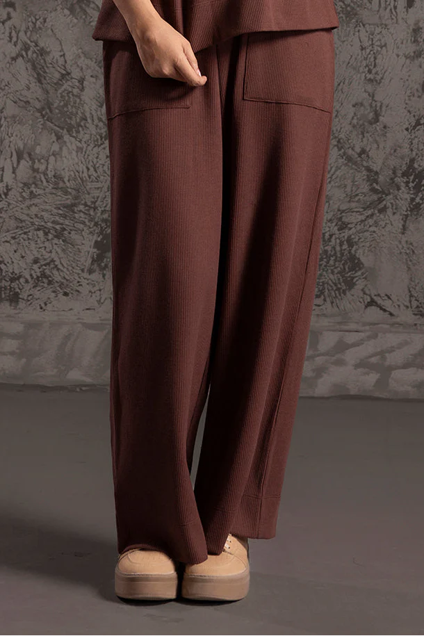 Waffle Knit Co-Ord Set Trouser - 5001