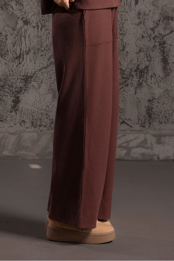 Waffle Knit Co-Ord Set Trouser - 5001 - Image 2