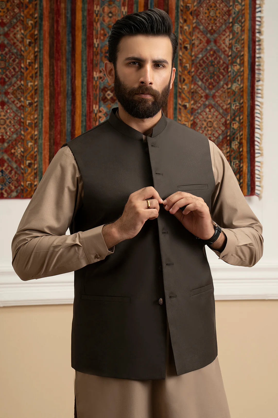 Waist Coat - 4012 - Image 4