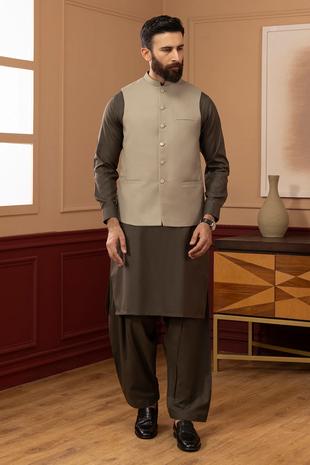 Waist Coat - 5009 - Image 8
